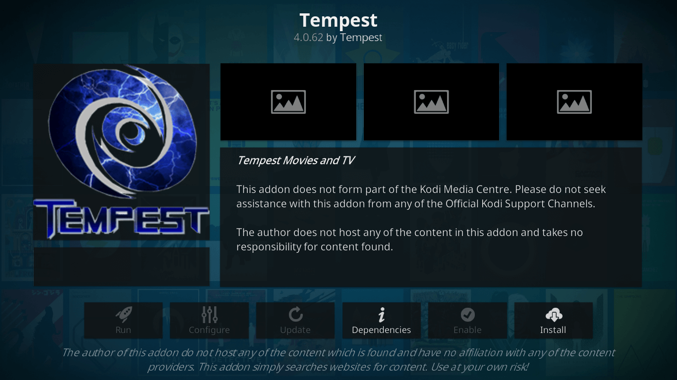 How to Install Tempest Kodi Addon